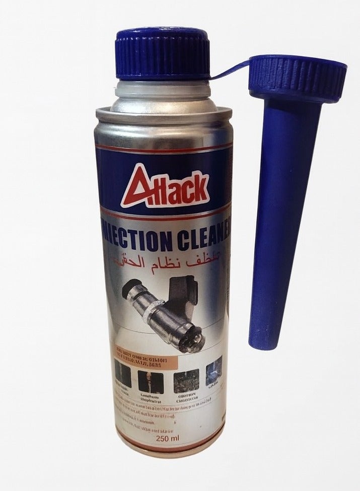 Attack Fuel Injection System Cleaner – Cleans Injectors, Improves Engine Performance, and Reduces Fuel Consumption,250 ml - Image 1
