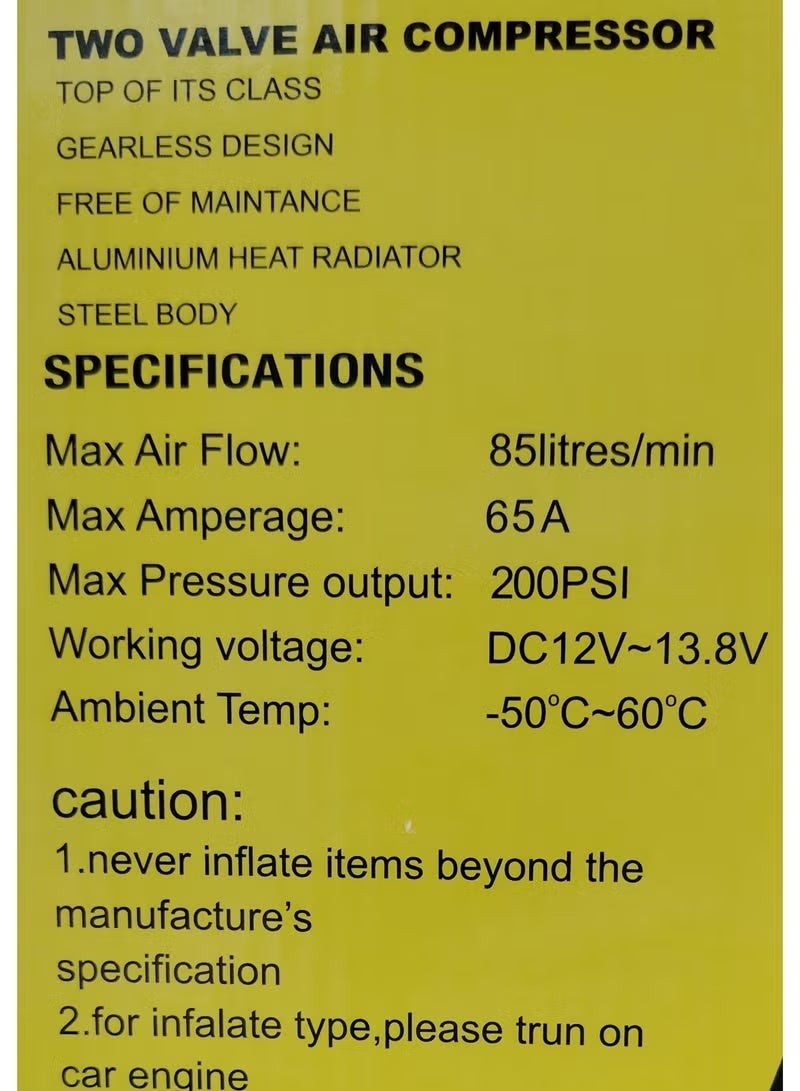 3 اكس ار ضاغط هواء 3XR 65A مزود بملف نحاسي سميك عالي الكفاءة للخدمة الشاقة - Image 2