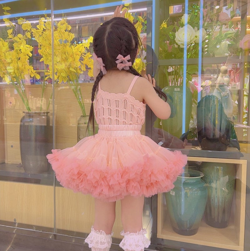 Brand Children'S Skirt Genuine Tutu Skirt Tutu Skirt Girl'S Skirt Princess Skirt Children'S Flower Skirt Convex Skirt - Image 4