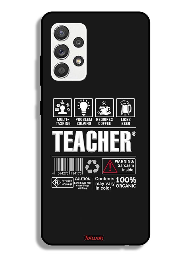 Samsung Galaxy M32 5G Protective Case Cover Teacher Sticker