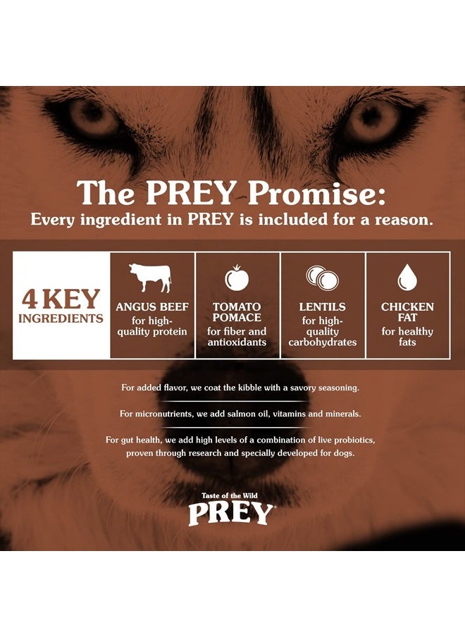 PREY ® Real Meat High Protein Limited Ingredient Dry Dog Food Grain-Free Recipe Made with Premium Real Ingredients That Provide High Amounts of Protein, Antioxidants, and Probiotics - pzsku/Z3B34196552D24BCE9108Z/45/_/1741179095/84879768-88fb-4e2c-acb6-363412282102