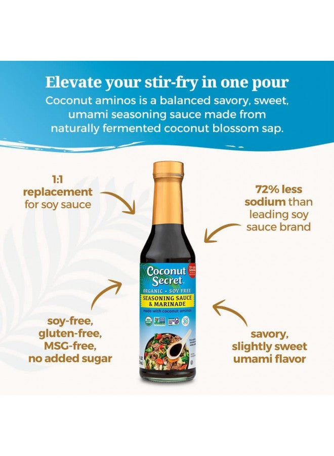 Coconut Secret - Coconut Aminos Soy-Free Seasoning Sauce - 30 Fl. Oz. - Image 5