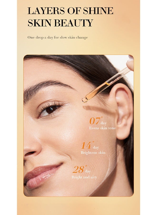 QANZIRE Vitamin C hyaluronic acid Serum ,Anti-Aging Serum ,Help Fade Sun Spots - Face & Neck and Eye Care Organic Anti-Aging Serum (30ml) - Image 5