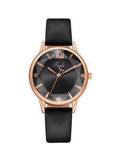 Generic Fashion Roman Pattern Diamond Women's Watch Quartz Belt Women's Watch Black  - Image 1