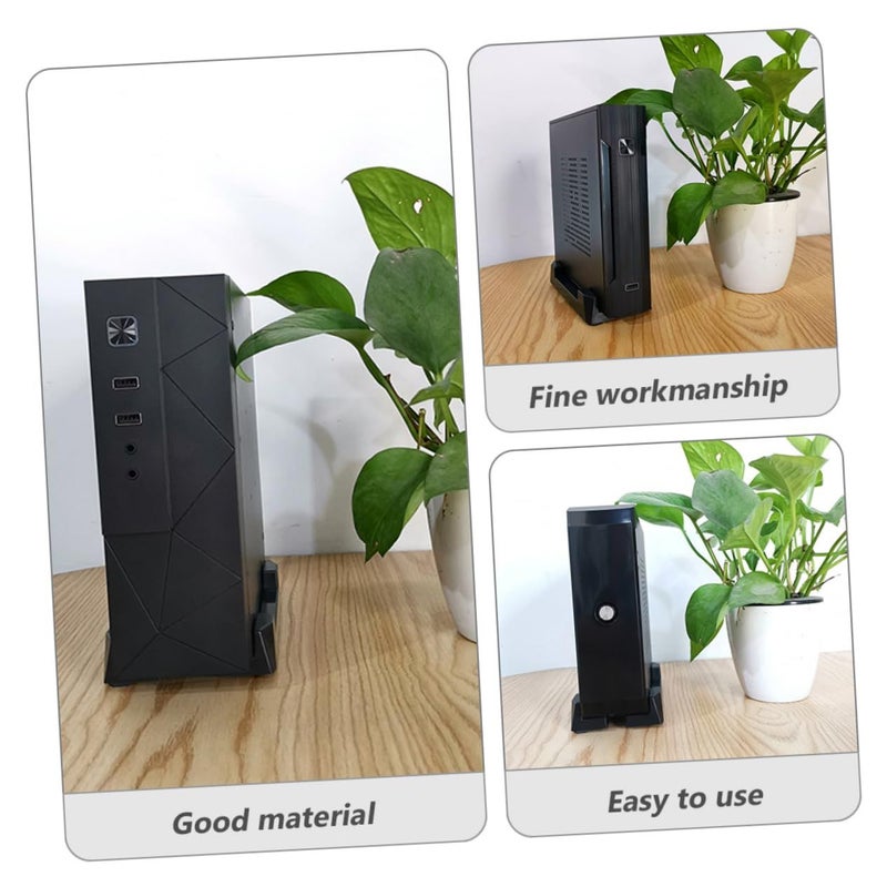 Homfou 2 Cpu Mount Rack Sliding Computer Chassis Shelf For Optimal Cooling Firm Placement Home Office Use Compatible Various Computer Cases - Image 3