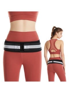 Peachjoy Sacroiliac SI Joint Hip Belt, Lower Back Support Brace Hip Braces for Hip Pain Alleviate Sciatic Anti-Slip Sacroiliac Belt Pilling-Resistant Pelvic Belt for Men Women  - Image 1