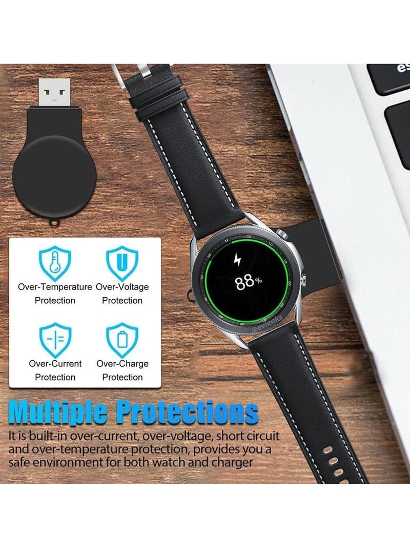 Excefore شاحن محمول متوافق مع Samsung Galaxy Watch Classic 6/5/5 Pro/Galaxy Watch 4/3/Active 2 - Image 3