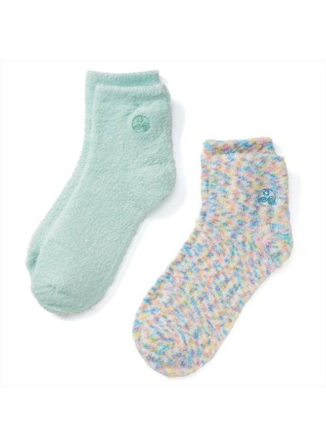 Earth Therapeutics - Aloe Vera Socks – Infused with natural aloe vera & Vitamin E – Helps Dry Feet, Cracked Heels, Calluses, Rough Skin, Dead Skin - Use with your Favorite Lotions for Spa Pedicure - Con - Image 1
