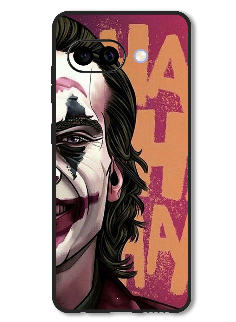 Theodor Case Compatible with Google Pixel 9A Protection Shockproof Bumper Cover Joker HaHaHa - Image 1