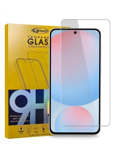 HD Tempered Glass Screen Protector for Samsung Galaxy A56 5G - Anti Reflection Anti Bubbles 9H Hardness 0.33 mm Rounded Edges Easy Installation