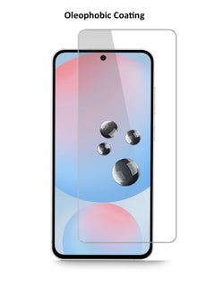 GMAX HD Tempered Glass Screen Protector for Samsung Galaxy A56 5G - Anti Reflection Anti Bubbles 9H Hardness 0.33 mm Rounded Edges Easy Installation  - Image 5