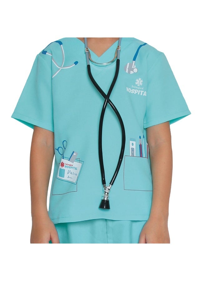 Halloween أزياء مجنونة جراح للأطفال (متوسط) - Image 3