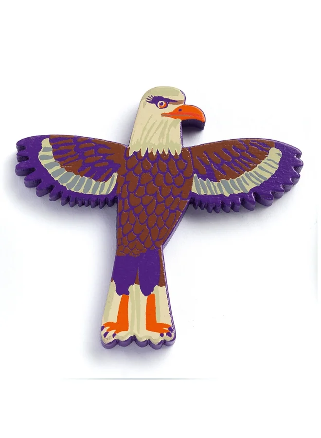 DJECO T - Animals Door Letter