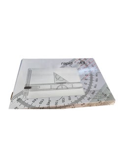 A3 Artboard With Ruler And 2 Side Holders Multifunction Drafting  Adjustable Measuring System Angle Parallel Motion Drawing Board