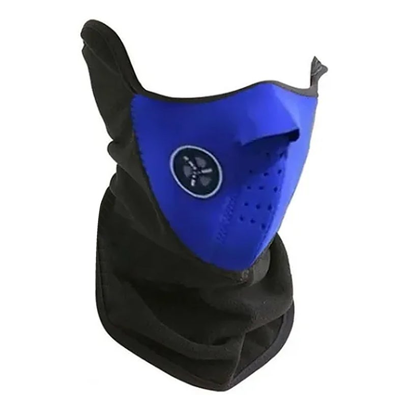 Face Cover 51.5 X 23.5cm Premium Fleece Neck Gaiter - Easy Breathing Windproof Face Cover for Outdoor Bike Motorcycle Riding u0026 Cold Weather Use - Image 2