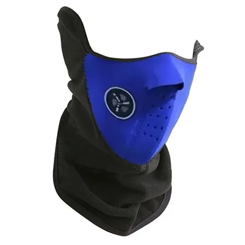 Face Cover 51.5 X 23.5cm Premium Fleece Neck Gaiter - Easy Breathing Windproof Face Cover for Outdoor Bike Motorcycle Riding u0026 Cold Weather Use - Image 3