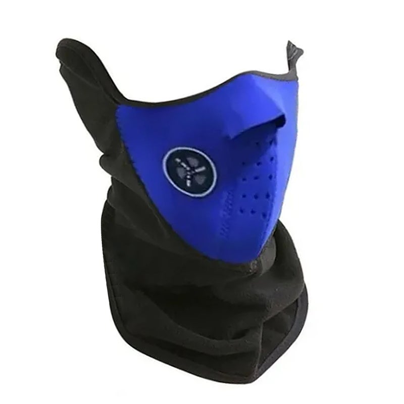 Face Cover 51.5 X 23.5cm Premium Fleece Neck Gaiter - Easy Breathing Windproof Face Cover for Outdoor Bike Motorcycle Riding u0026 Cold Weather Use - Image 4