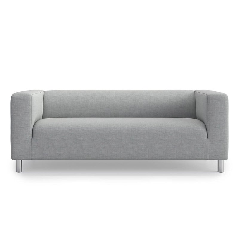TLYESD Klippan Loveseat Slipcover Replacement for IKEA Klippan Sofa Cover Klippan Loveseat Cover Klippan Couch Cover OnlyLight Grey