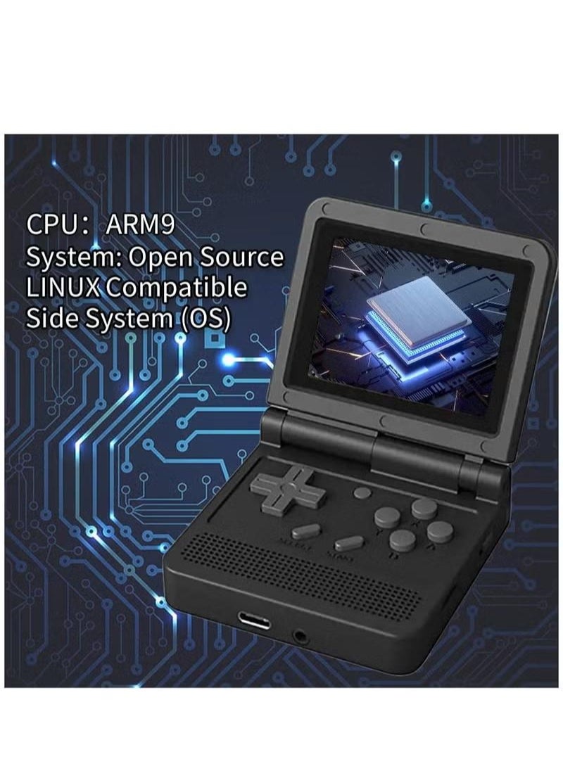 General - V90 Handheld Game Console 3.0 Inch IPS Screen Linux System , 64G Retro Video Games Consoles Portable Pocket Video Player 10000 Games - Image 1
