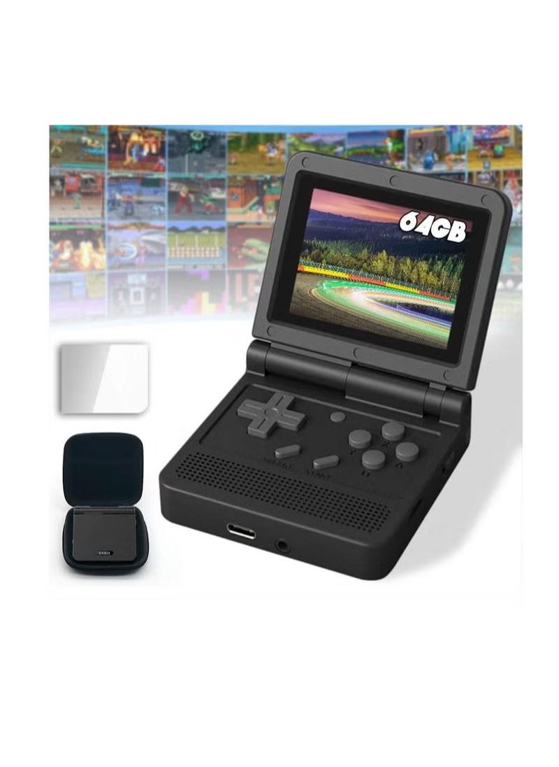 General - V90 Handheld Game Console 3.0 Inch IPS Screen Linux System , 64G Retro Video Games Consoles Portable Pocket Video Player 10000 Games - Image 1