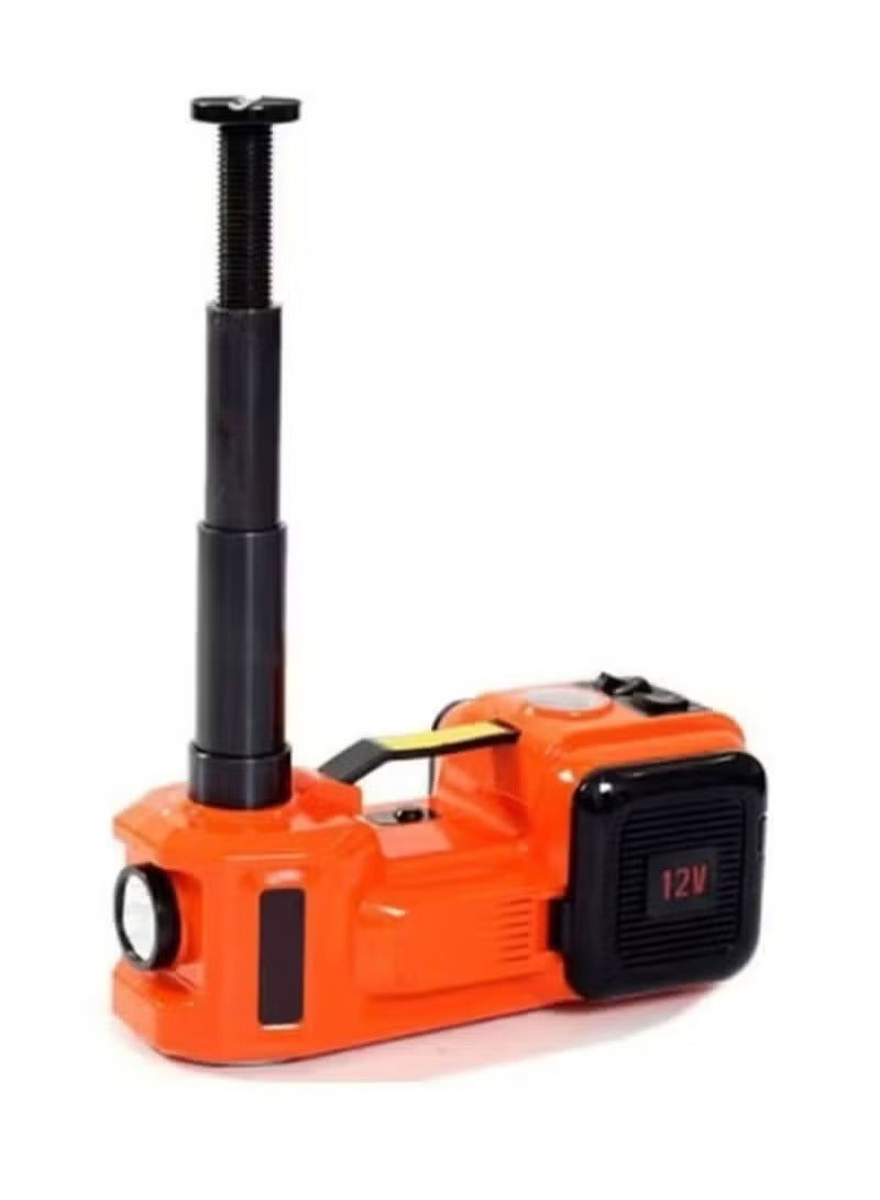 Beauenty 12V 5-Ton Electric Hydraulic Car Jack Set with Air Pump - 4-in-1 Multi-Function Car Lift System with Impact Wrench  LED Light for All Vehicle Models (11,000 lbs Capacity) - Image 3