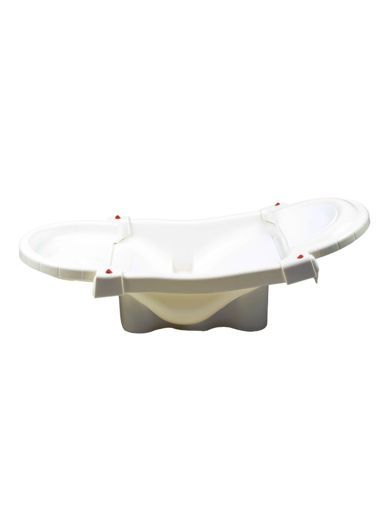 مولودي حوض استحمام للأطفال قابل للطي مع تصميم غير قابل للانزلاق وسدادة تصريف – محمول وقابل للتعديل ويوفر المساحة، مناسب للرضع والأطفال الصغار (0-3 سنوات)، خالٍ من BPA، مثالي للمساحات الصغيرة والسفر - Image 4