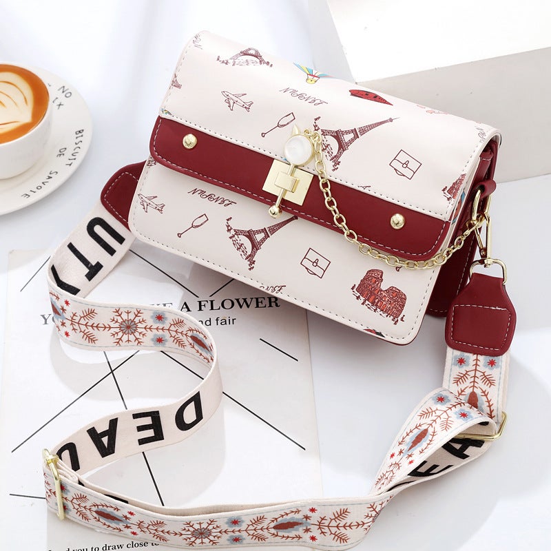 Women'S Crossbody Bag, Large Capacity, Versatile Style, Women'S Bag, Stylish Small Square Bag, Shoulder Bag, Handbag, Storage - Image 2