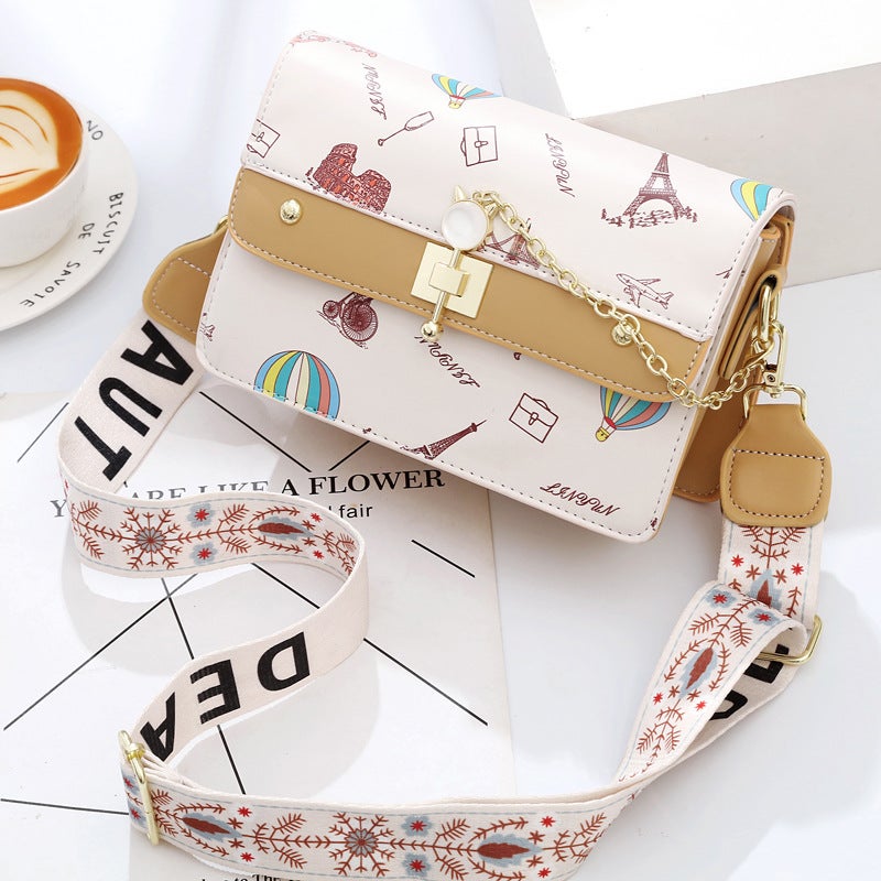 Women'S Crossbody Bag, Large Capacity, Versatile Style, Women'S Bag, Stylish Small Square Bag, Shoulder Bag, Handbag, Storage - Image 4
