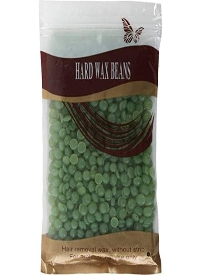 SUPER MARCHE Achieve flawless, effortless hair removal at home with our 1kg Hard Wax Beans. Perfect for the face, eyebrows, back, chest, bikini, and legs, offer a painless beauty experience. (GREEN) - Image 1