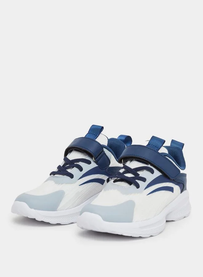 ستايلي Styli Teen Boys Contrast Panel Sneakers