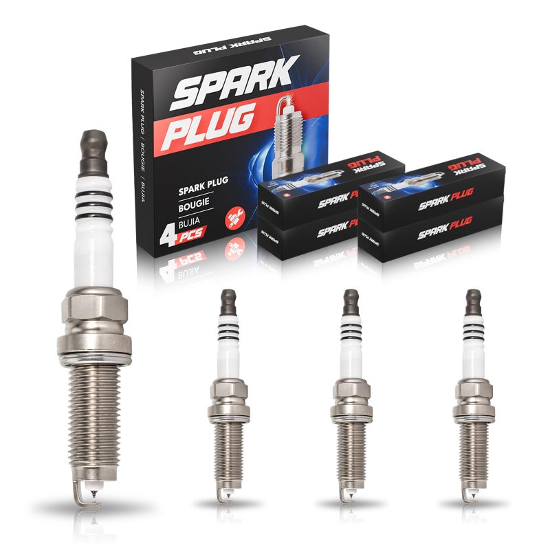 ENA Iridium Platinum Spark Plug for 95660 ILZKAR8J8SY Compatible with Honda Civic 2017 2018 2019 2020 Honda CRV 2017 2018 2019 2020 15L L4 Set of 4