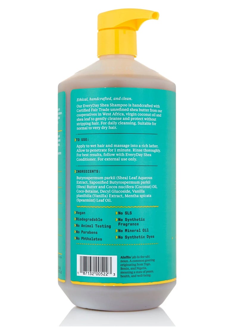 Alaffia EveryDay Shea Shampoo, Gentle Cleansing Shampoo for Normal to Dry Hair, Made with Fair Trade Unrefined Shea Butter, No Parabens or Phthalates, Vanilla Mint, 32 Fl Oz - pzsku/Z3B35E52D375D0B3A7A9DZ/45/_/1659253216/82b4a606-bc89-4798-9870-d16e5f929e5a