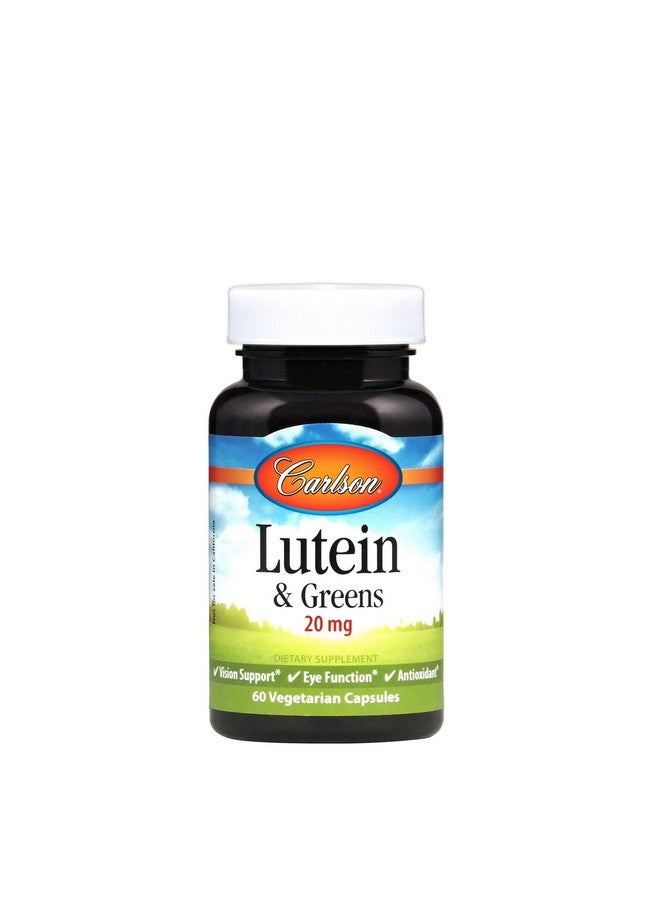Carlson Lutein W/ Kale 20mg, 60 Capsules - Image 1