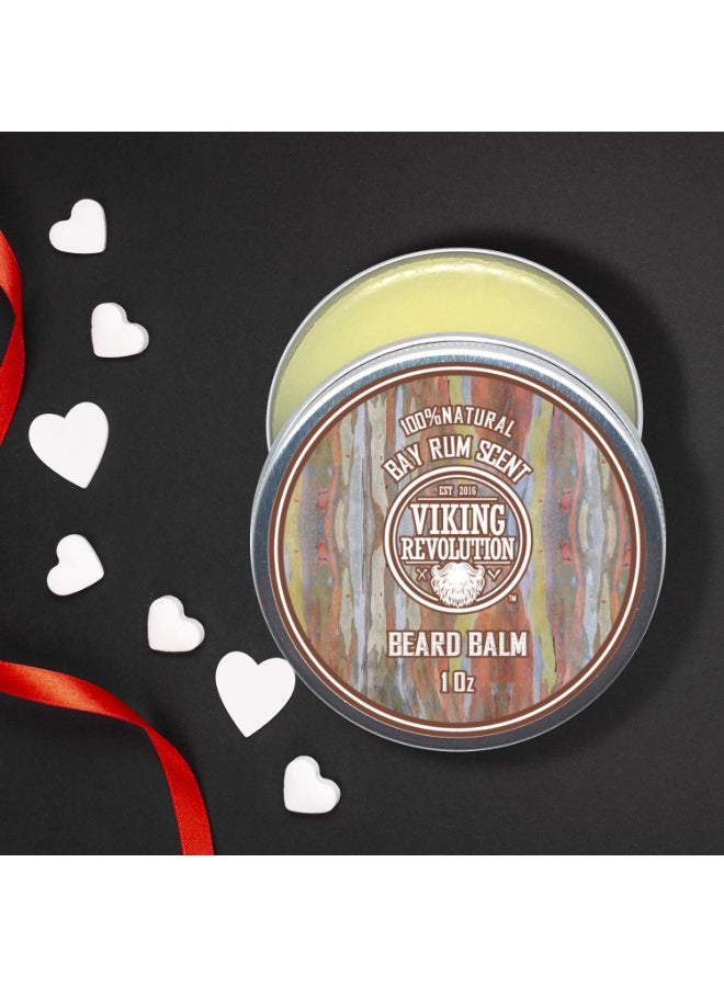 Viking Revolution بلسم لحية فايكنغ ريفولوشن باي رم - زبدة لحية مع زيت الأركان وزيت الجوجوبا - مرطب، مرطب وشمع للرجال (2 أونصة، عبوة واحدة) - Image 5