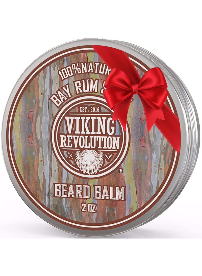 Viking Revolution بلسم لحية فايكنغ ريفولوشن باي رم - زبدة لحية مع زيت الأركان وزيت الجوجوبا - مرطب، مرطب وشمع للرجال (2 أونصة، عبوة واحدة) - Image 1