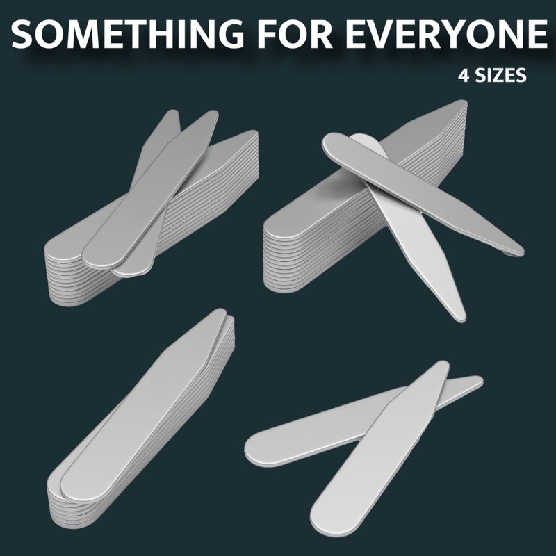 Smooth ٣٦ دعائم ياقة معدنية فاخرة - أحجام متعددة - Image 3