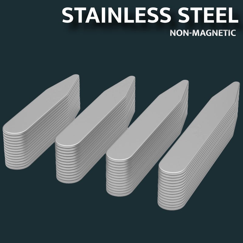 Smooth ٣٦ دعائم ياقة معدنية فاخرة - أحجام متعددة - Image 5