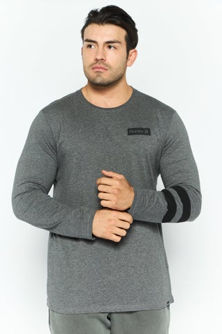 Men Sportswear Fit Long Sleeves Training T-Shirt, Grey Heather - pzsku/Z3B365C8DABC377608428Z/45/1747056849/79e26e85-47cd-4986-9969-fd150c109185