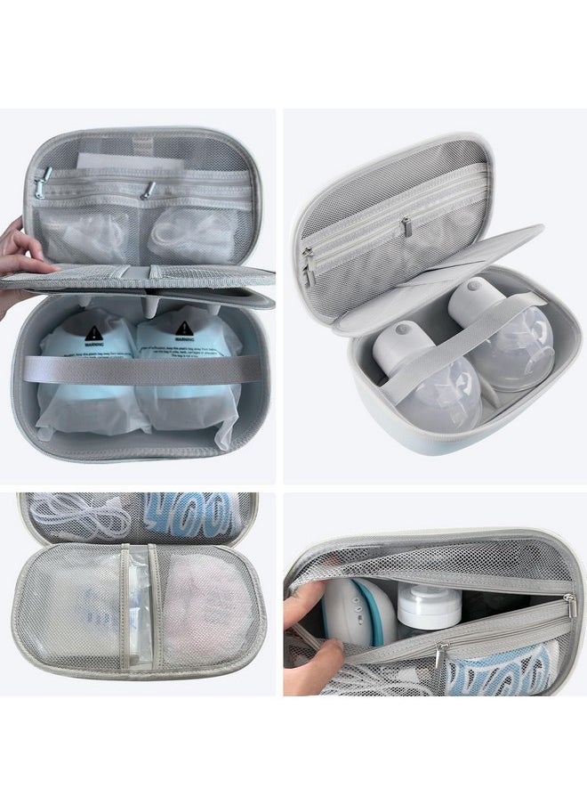 Gowing Wearable Breast Pumps Carrying Bags, Hard Shell Case with Removable Tray, Watertight Breast Pump Storage Bag Compatible with Most of Wearable Breast Pumps, Holds 2 Pumps - pzsku/Z3B367BD0751A9FEB92D1Z/45/_/1737031266/25e467e9-aa8e-4e8e-a84b-b3a07e91840d