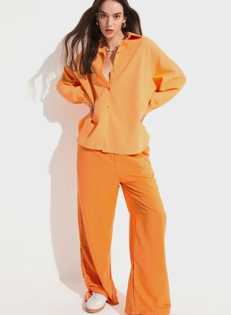 جون High Waist Pants