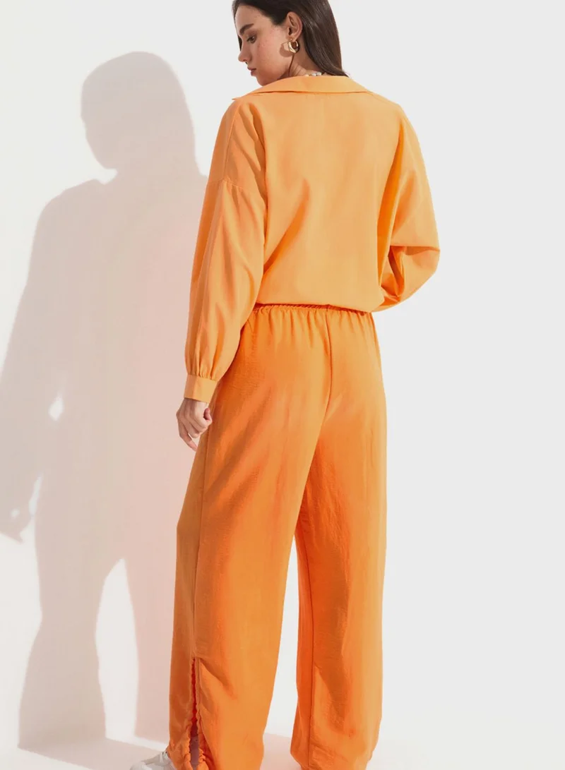 جون High Waist Pants