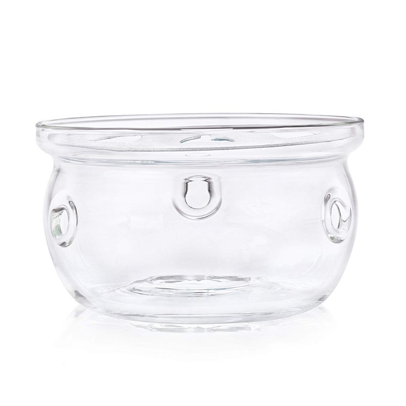 DANCING LEAF Dancing Leaf Calido Glass Tea Pot Warmer | Heat Resistant Borosilicate Glass  - Image 2
