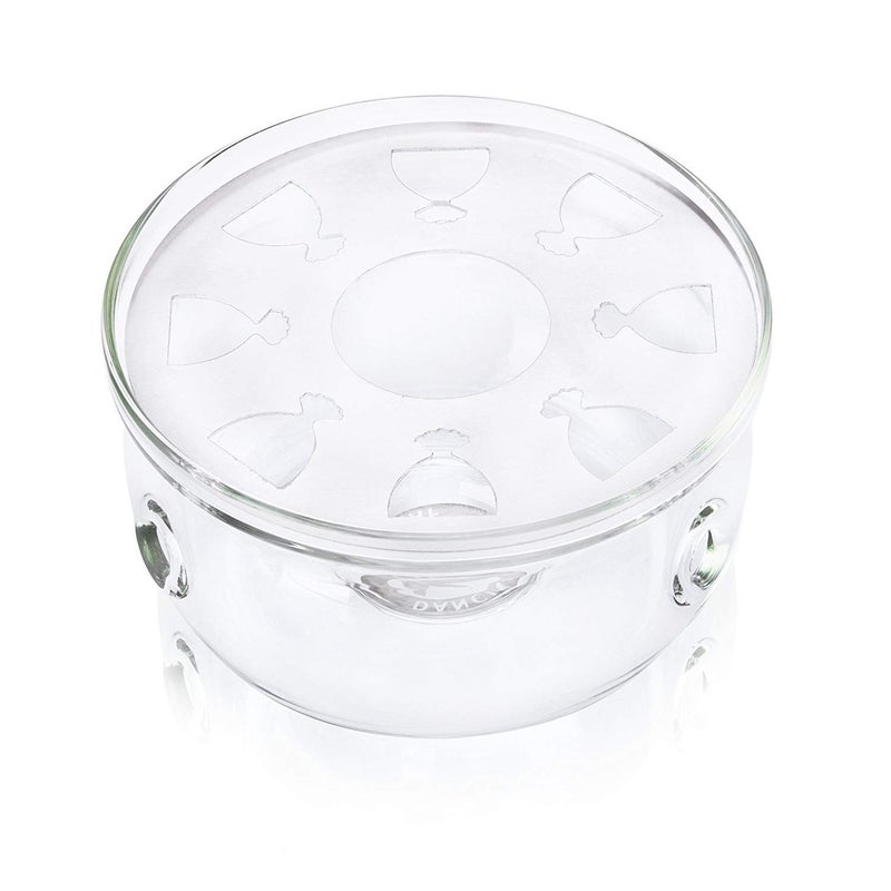 DANCING LEAF Dancing Leaf Calido Glass Tea Pot Warmer | Heat Resistant Borosilicate Glass  - Image 3