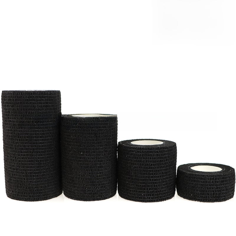 Generic Sports Grip Tape Anti-Slip Finger Protection Black