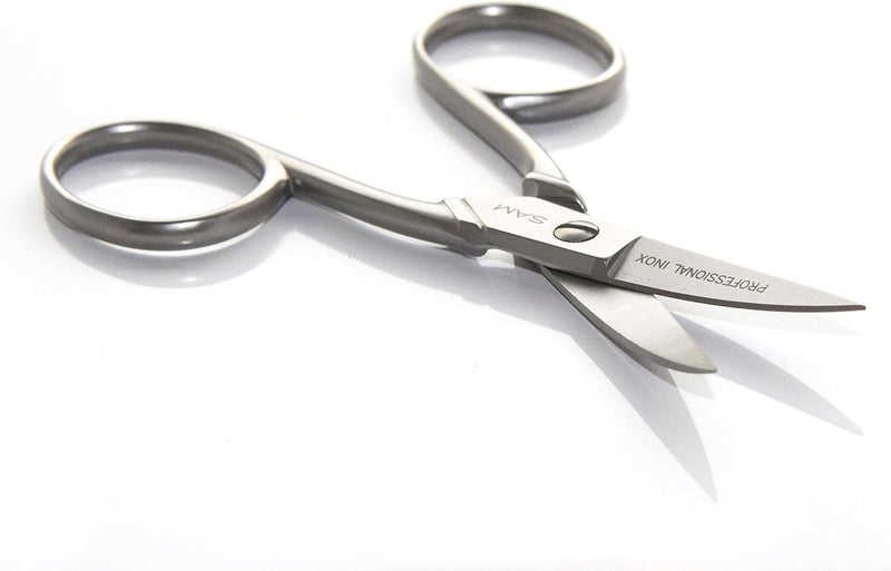 مقص أظافر سام مقوس 9 سم فضي