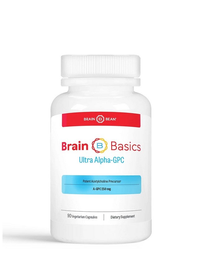 Brain-Bean Brain Basics Ultra Alpha-GPC | 500 mg A-GPC | 90 Servings - Image 1