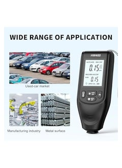 PROMASS Paint Thickness Gauge, Smart Car Paint Testing Meter 0-2000um Measuring Range, High-precision 1um FE/NFE Coating Measurement  - Image 3