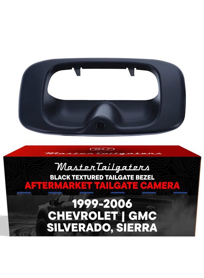Master Tailgaters Chevrolet Silverado/GMC Sierra 1999-2006 BLACK Tailgate Handle with Backup Camera - Image 1