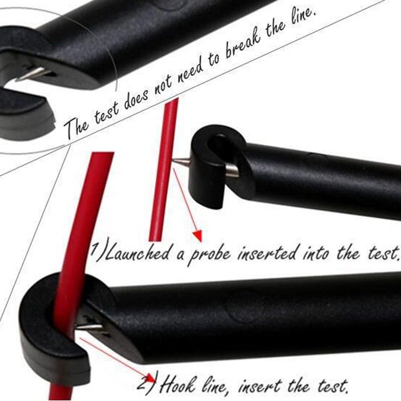 Car Test Pen 6.0V/12.0V/24V Hook Design One-hand Operation - Strong Compatibility Electric Measuring Pen for Automobile Low Voltage Circuit Testing - Image 5