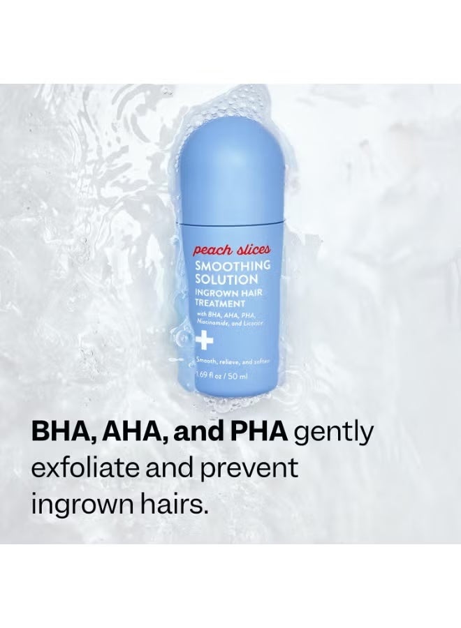 Peach Slices Smoothing Solution Ingrown Hair Treatment, Peach Slices Ingrown Hair Treatment, Smoothing Solution for Clear, Bump-Free Skin - Image 3